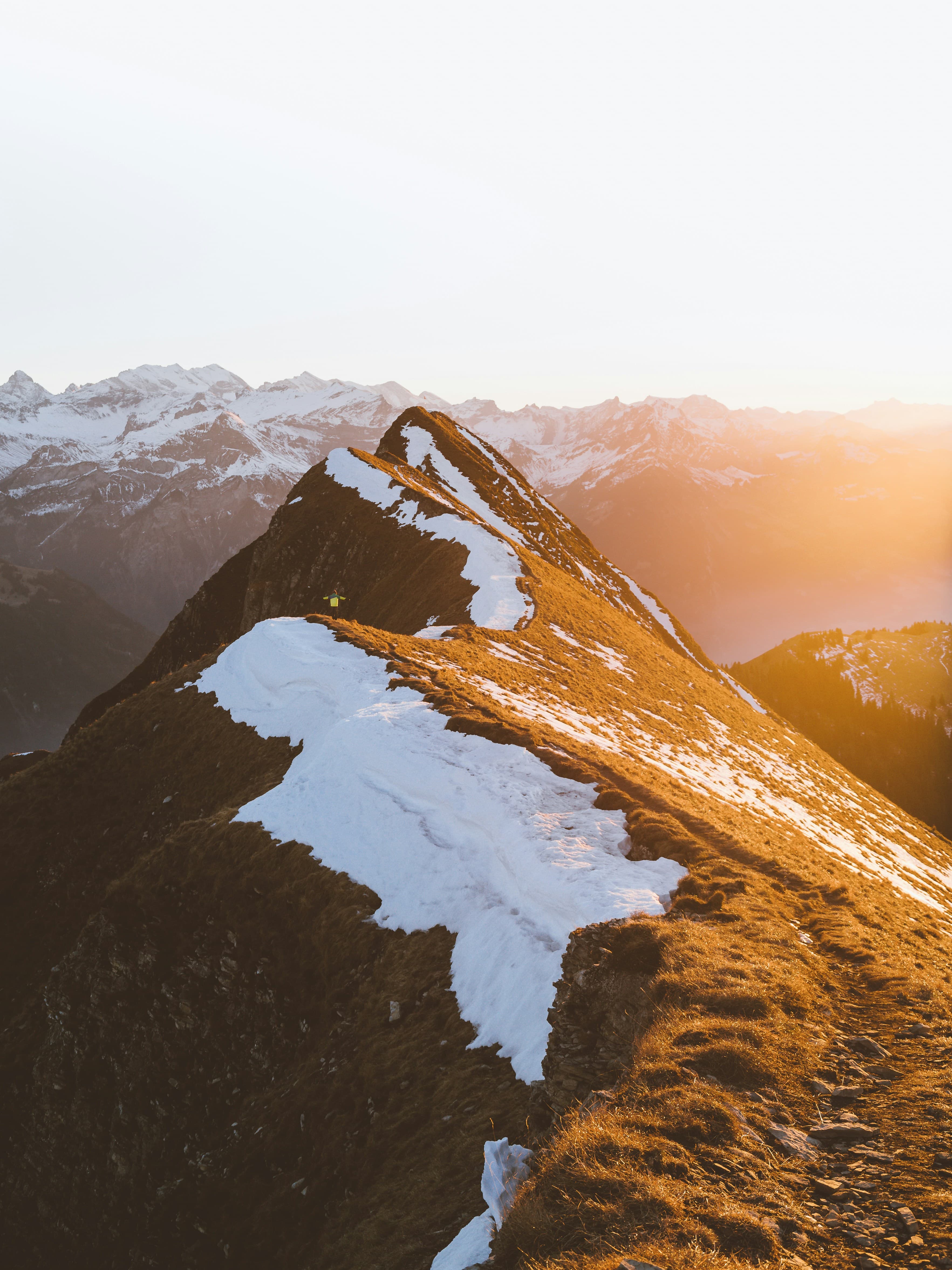 Mountain landscape representing reaching new heights